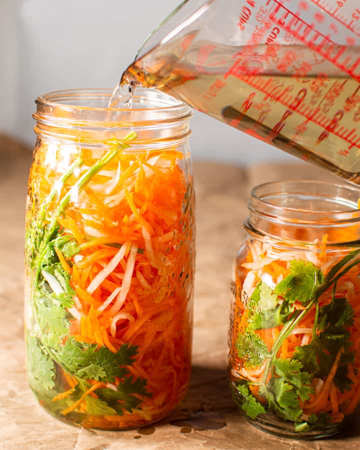 Pickled Carrot and Daikon Radish • My Pocket Kitchen