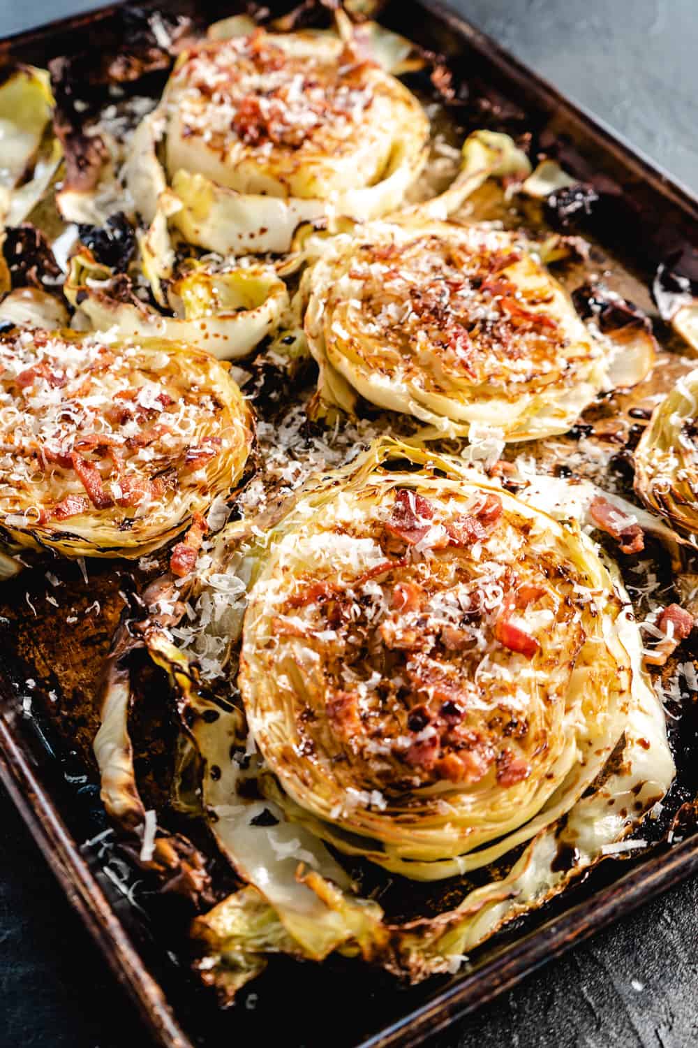 Roasted Cabbage Steaks • My Pocket Kitchen