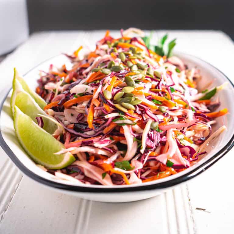 Cumin and Lime Coleslaw • My Pocket Kitchen