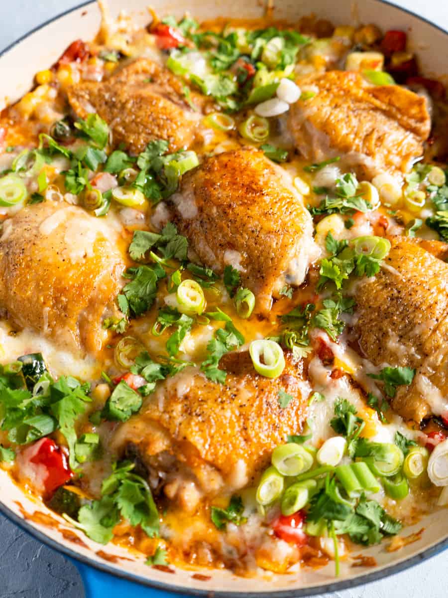 Tex Mex Chicken Bake • My Pocket Kitchen 