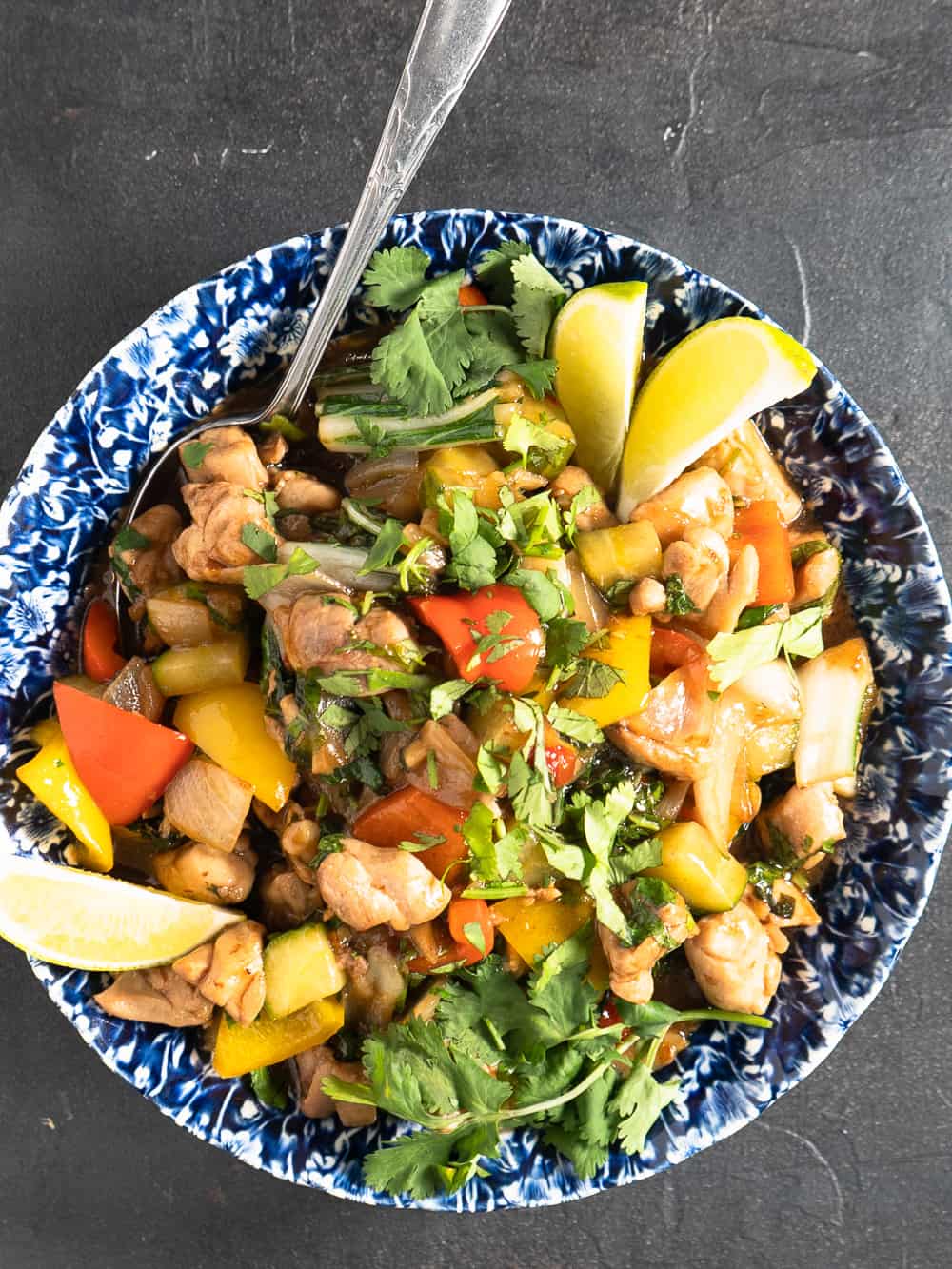 Thai Style Chicken Stir-Fry • My Pocket Kitchen