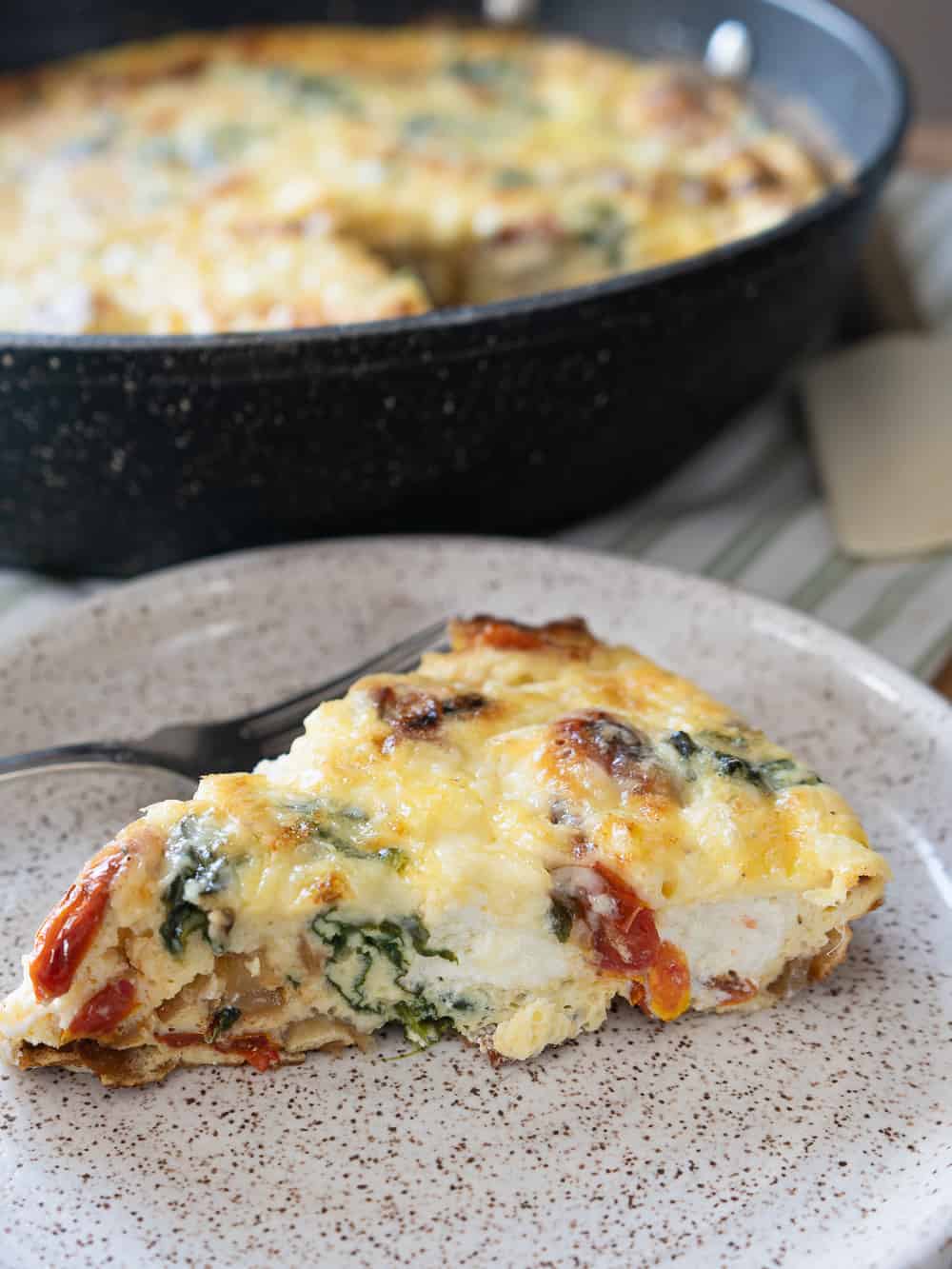 One Pan BLT Skillet Frittata Recipe - The Cookie Rookie®