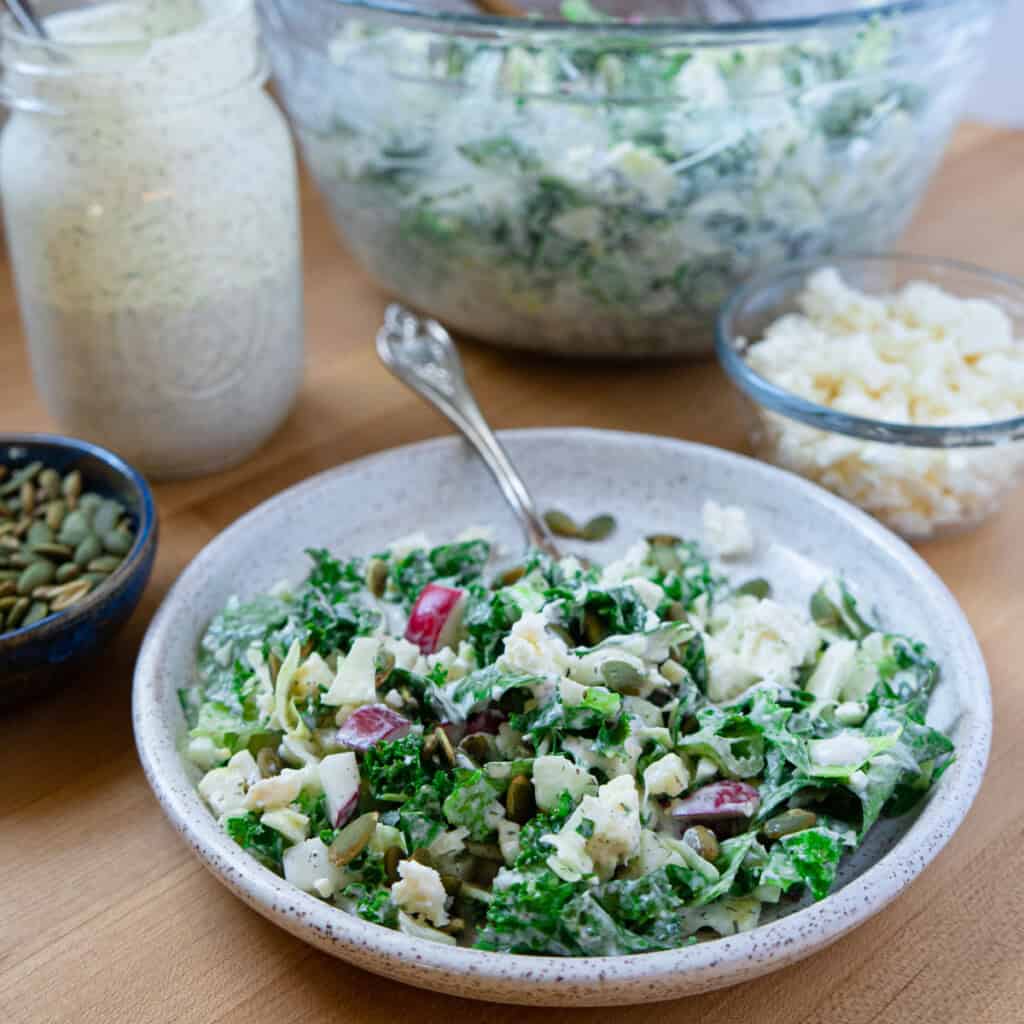 Easy Dill Pickle Chopped Salad • My Pocket Kitchen