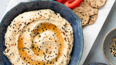 Toasted Sesame Hummus Recipe