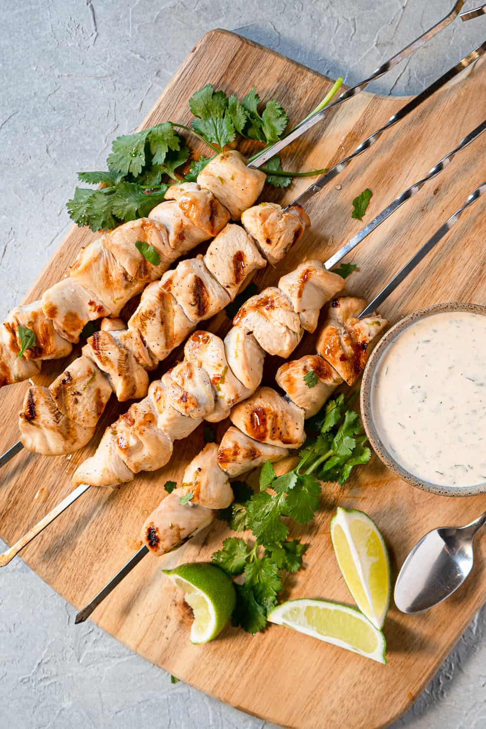 Chicken Kabobs Recipe with Margarita Marinade • My Pocket Kitchen
