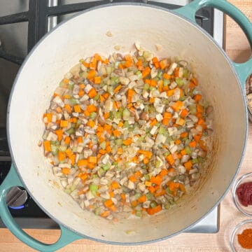 Mushroom Barley Soup • My Pocket Kitchen