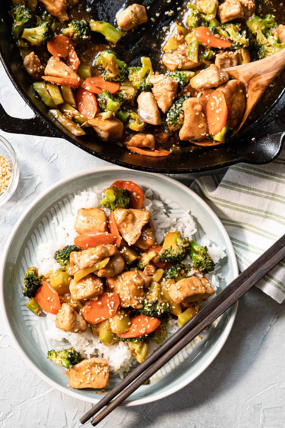 Beef and Broccoli Rabe StirFry • My Pocket Kitchen