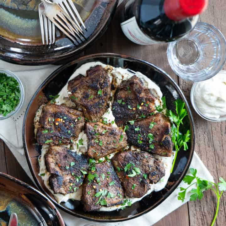 Mediterranean Lamb Chops • My Pocket Kitchen