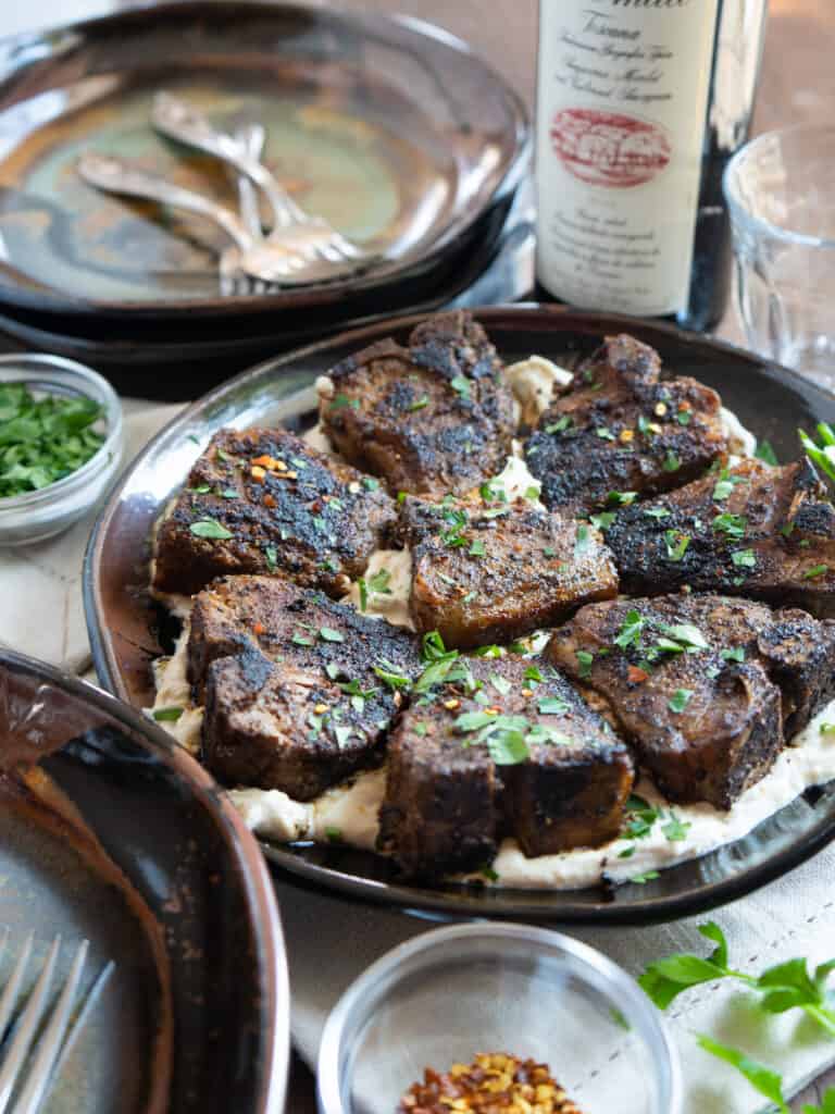 Mediterranean Lamb Chops • My Pocket Kitchen