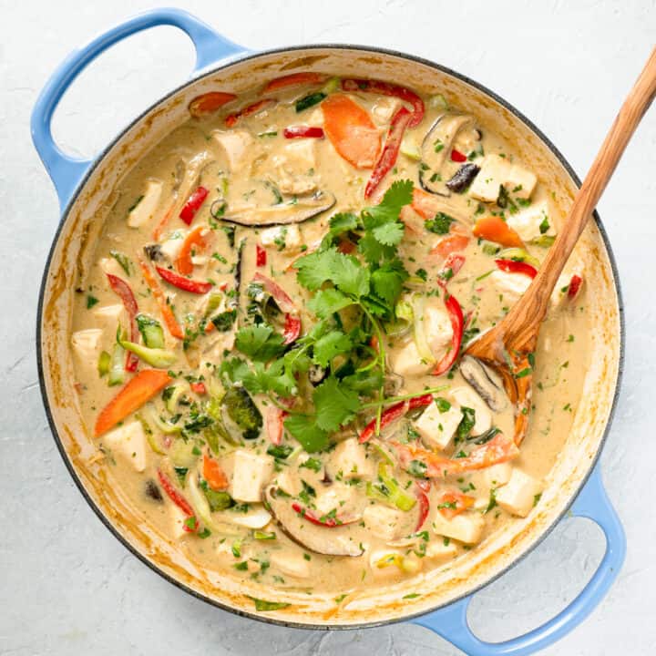 Thai Green Curry with Tofu • My Pocket Kitchen