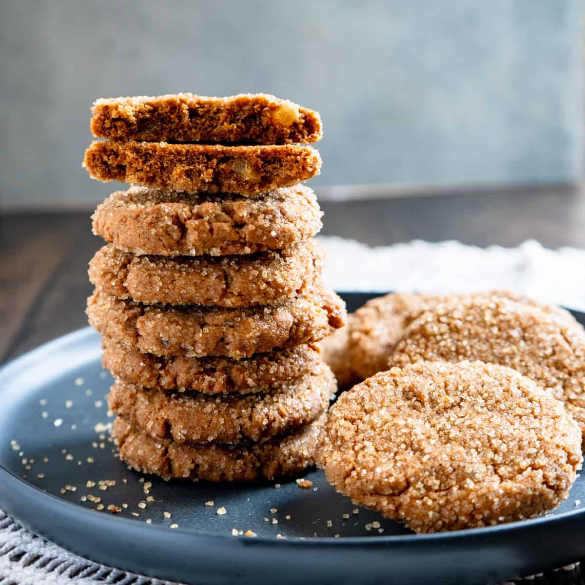 Ginger Molasses Cookies • My Pocket Kitchen